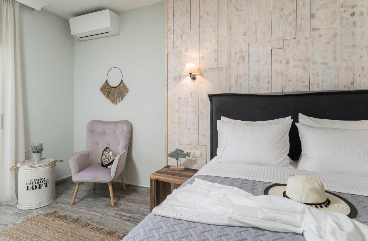 Mon Avis Boutique Hotel Chrysi Ammoudia Bagian luar foto
