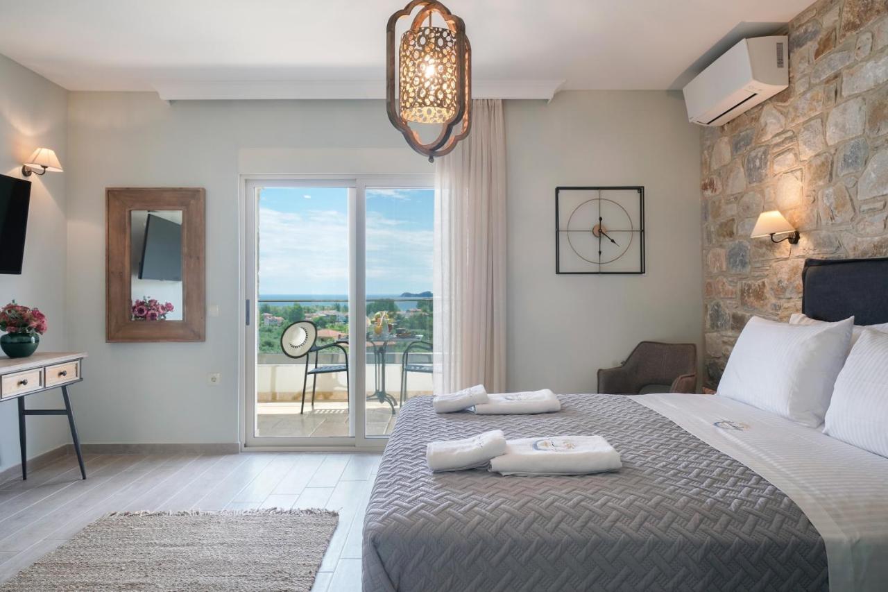 Mon Avis Boutique Hotel Chrysi Ammoudia Bagian luar foto