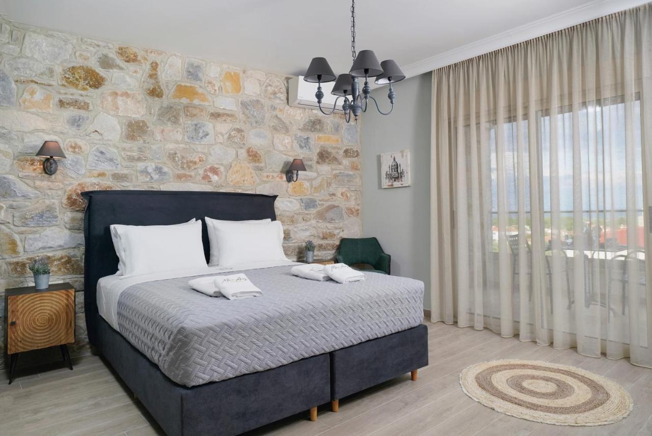 Mon Avis Boutique Hotel Chrysi Ammoudia Bagian luar foto