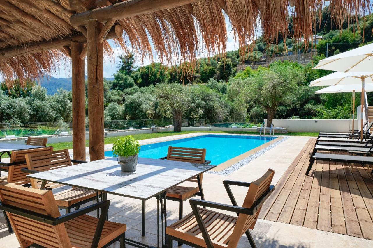 Mon Avis Boutique Hotel Chrysi Ammoudia Bagian luar foto