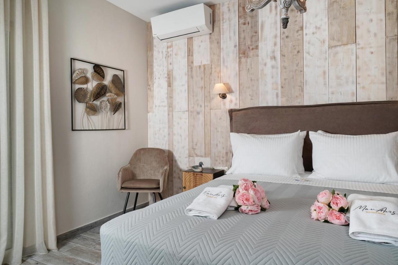 Mon Avis Boutique Hotel Chrysi Ammoudia Bagian luar foto