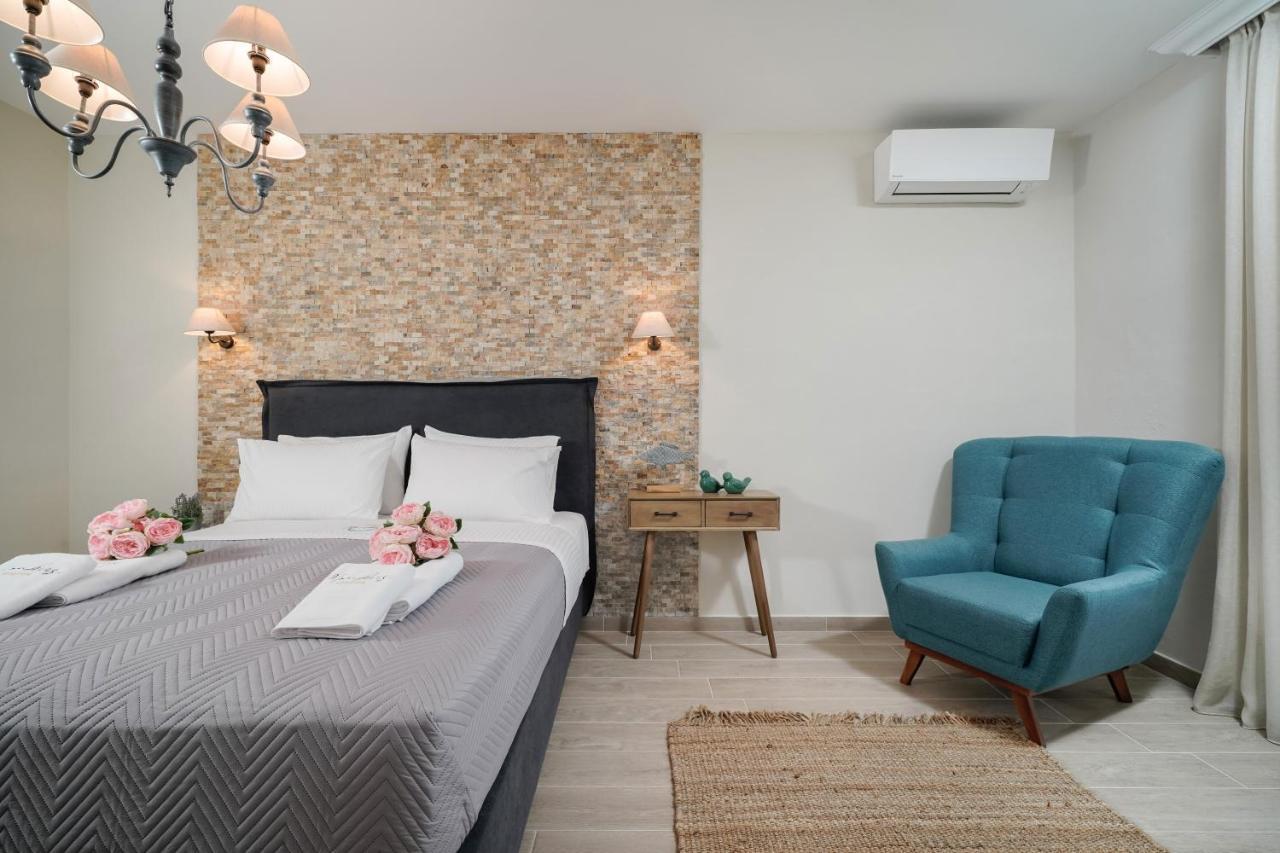 Mon Avis Boutique Hotel Chrysi Ammoudia Bagian luar foto